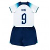 Baby Fußballbekleidung England Harry Kane #9 Heimtrikot WM 2022 Kurzarm (+ kurze hosen)
